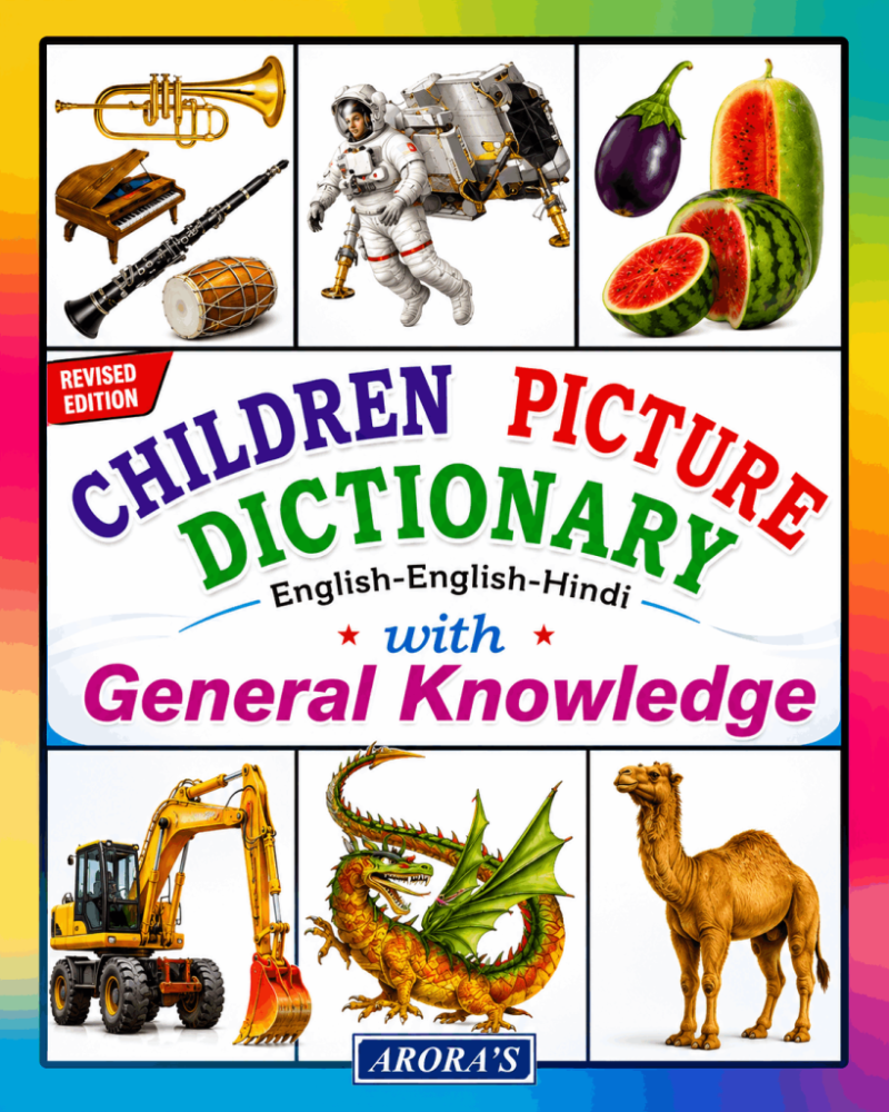 Children Picture Dictionary English-English-Hindi
